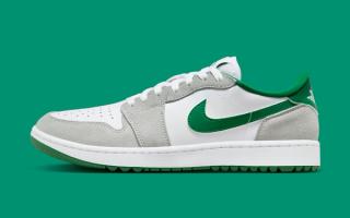 This New Air Aleali Jordan 1 Low Golf is Perfect for St. Patrick's Day