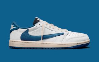 A Second Travis Scott x Fragment Air Jordan 1 Low is Releasing Fall 2025