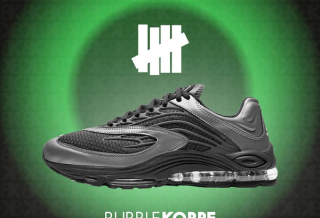 Logo lock-up for UNDEFEATED's rumored Nike Air Tuned Max collaboration.