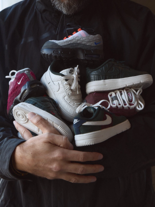 Ronnie Fieg Presents First Glimpse at "Kithmas" Collection with Nike.
