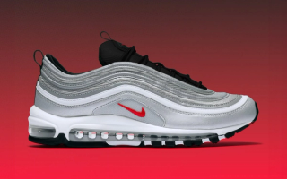 Speculative mock-up of the Nike Air Max 95 "Silver Bullet" (Black Tongue) retro expected for Spring 2027.