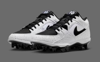 Jordan Stadium 90 Low Football Cleat “White/Black” Readies for Fall Gridiron Action