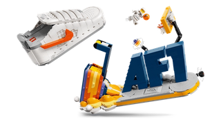LEGO® x Nike Air Force 1 Block Set (1,093 Pieces). Photo via The LEGO Group.