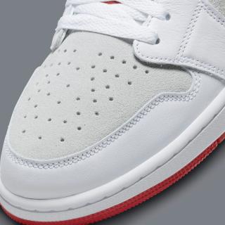 Nike Air Jordan 1 Mid Se Brushstroke Paint Splatter White Ta
