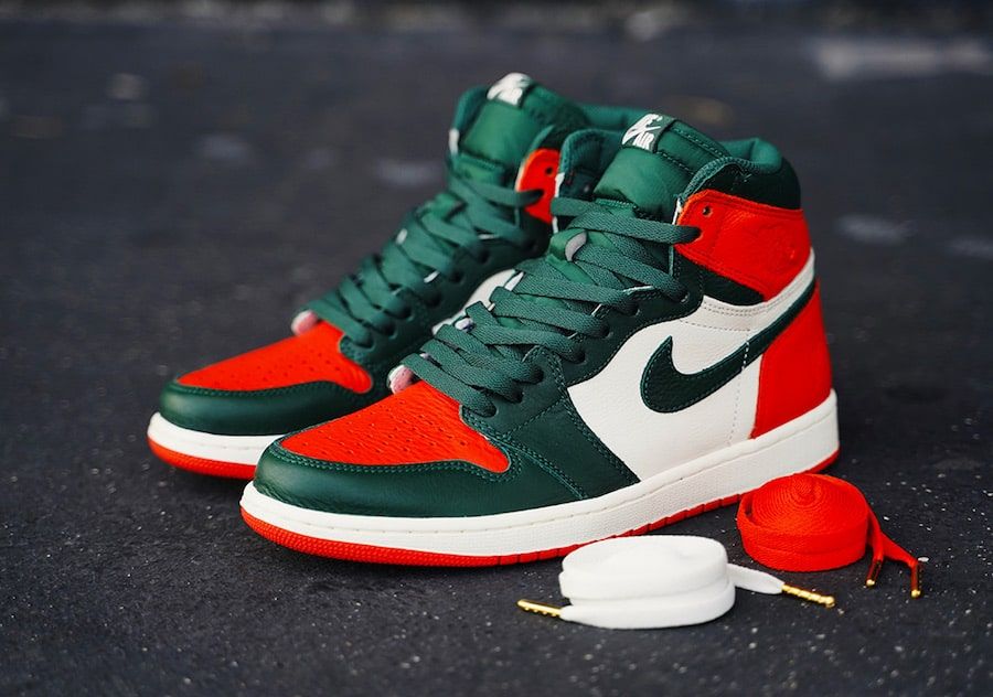 NIKE★極希少★ SoleFly×JORDAN1 Art Basel Sail Air Jordan 1 Retro High SoleFly Art Basil Sail Style