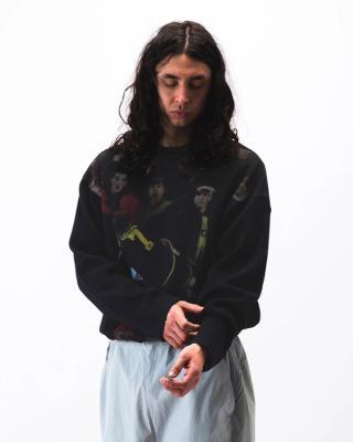 Eric Cantona featured on a One Block Down jumper.