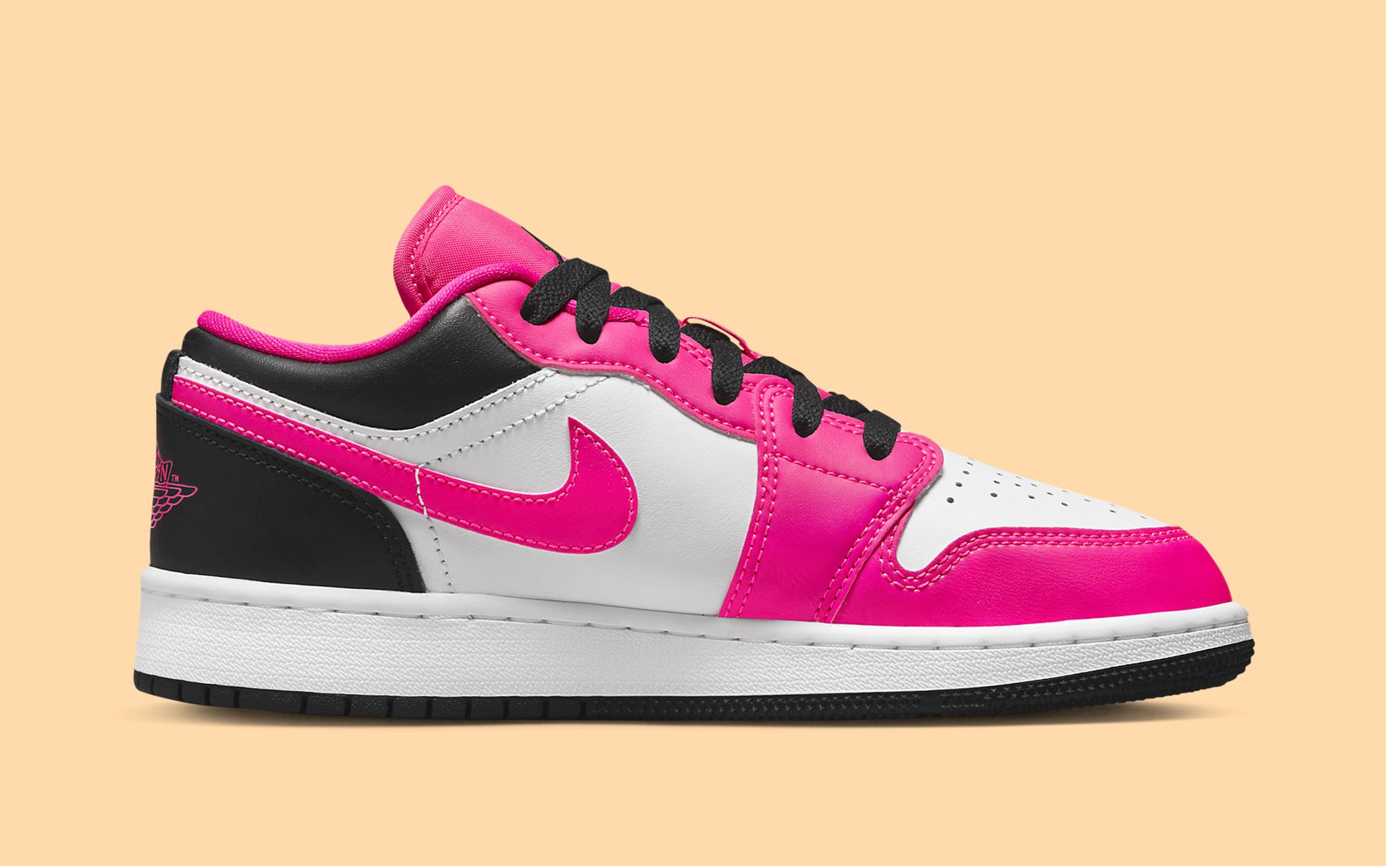 Official Images // Air Jordan 1 Low GS “Fierce Pink” | House of Heat°