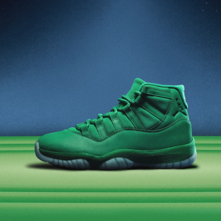 Men's Air Jordan 11 "Green Screen" (Monstars, SKU: IQ5700-900). Photo via Nike..