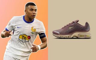Kylian Mbappé x Nike Air Max Plus VII collaboration.