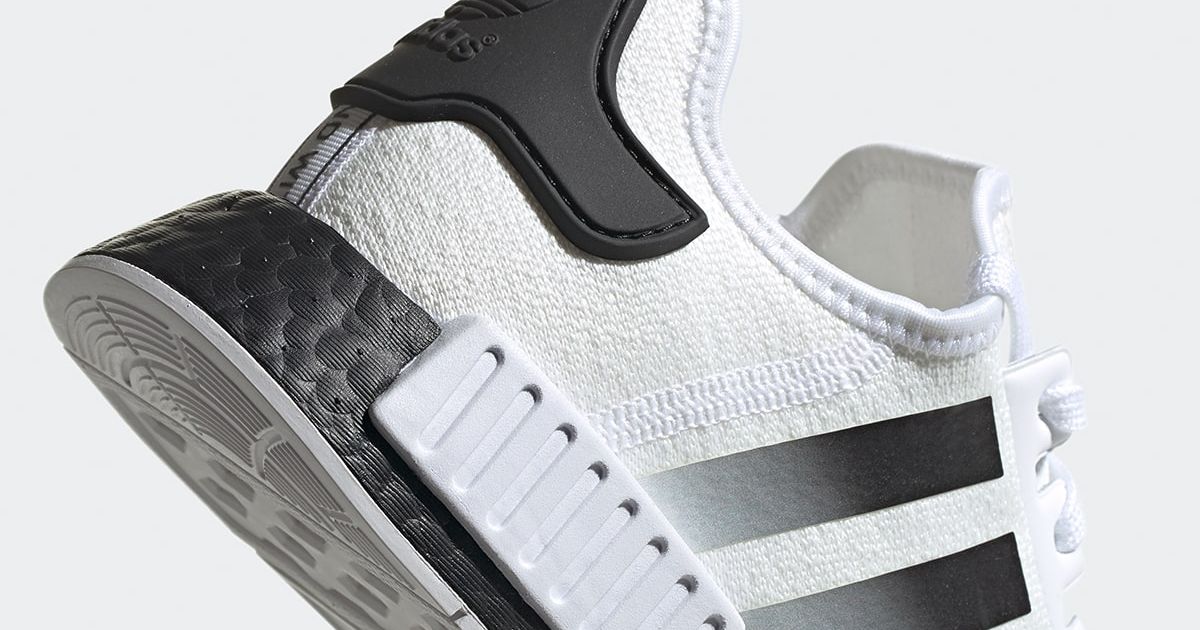 Adidas Nmd R1 White Black Gradient Gradient Adidas Nmd R1 Black/white Adidas  Nmd_r1 Nmd_r1 J '
