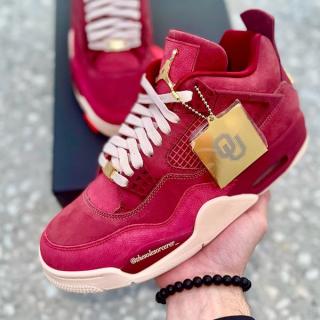 The Oklahoma Sooners Basketball Team Receives Its Own Air Jordan 4 PE