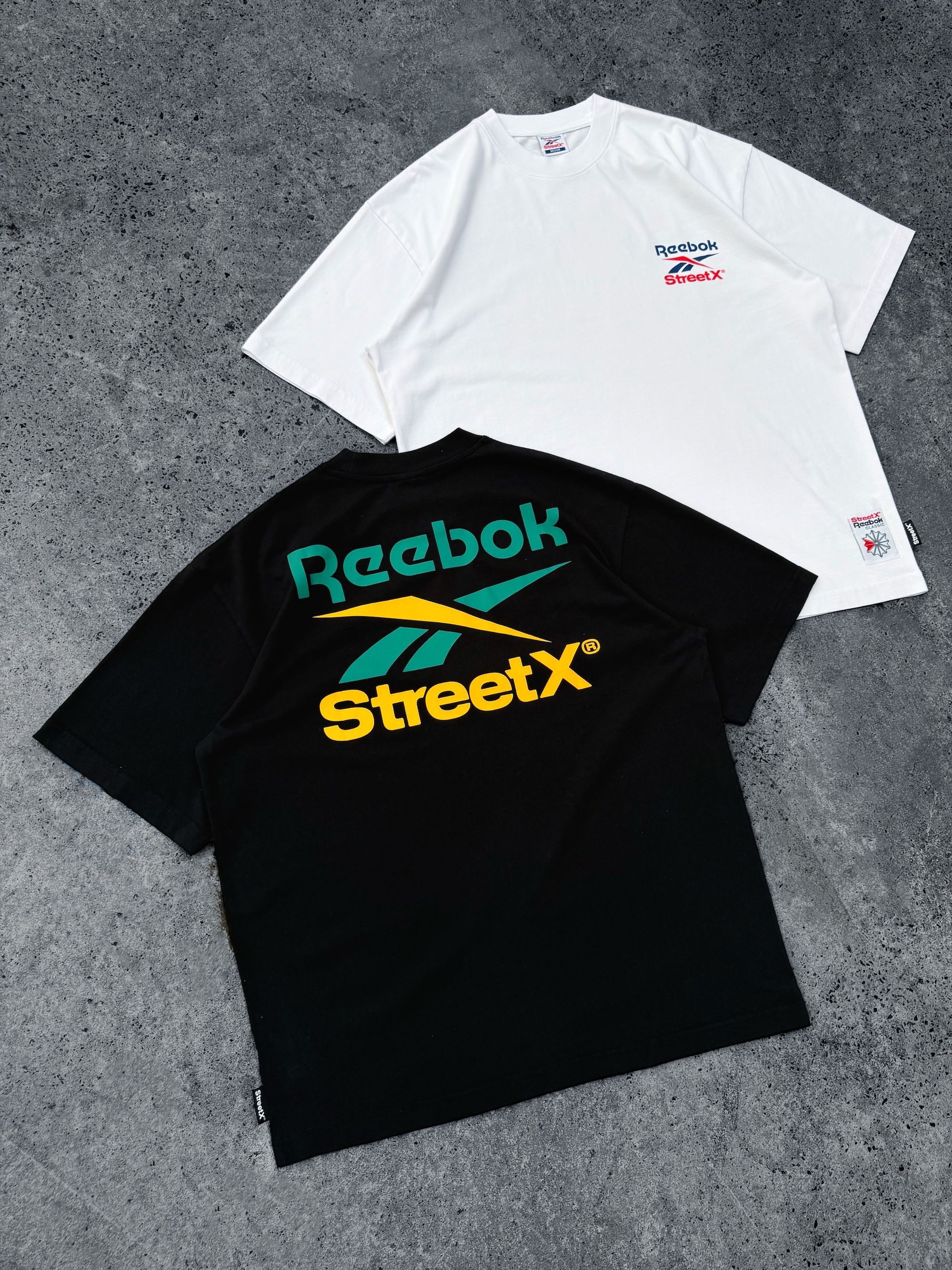 StreetX x Reebok Graphic T-Shirt. Photo via StreetX.