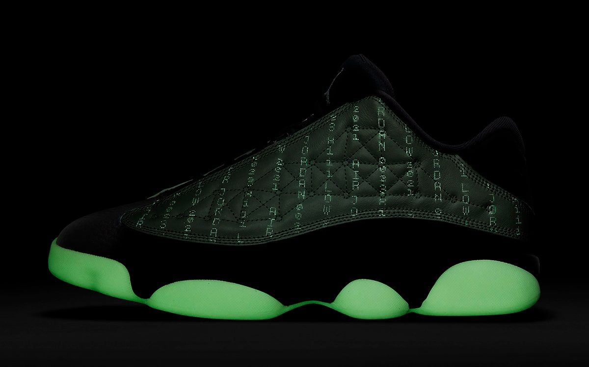 air jordan 13 glow in the dark