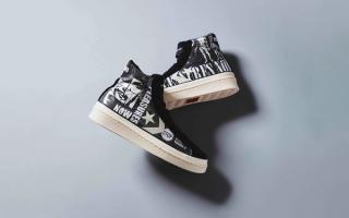 PLEASURES Pair Punk-Inspired Prints and the Pro Leather on this Converse Collab