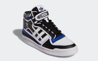 adidas forum mid animal print black white blue gv8053 release date 2