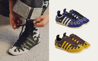 Drop 1 of Brain Dead's Adidas Originals Fall/Winter 2025 collection, featuring the Japan Hi and Lo.