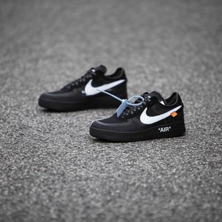 Off White x Nike Air Force 1 Low Black 2
