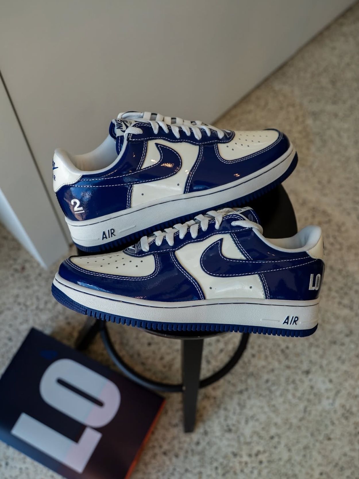 "Last Orgy 2" Nike Air Force 1 '01 by NIGO. Photo by @nineteen.85 on Instagram.