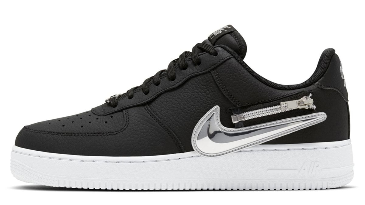 Available Now // Nike Gets Overzealous on the Air Force 1 with Zip