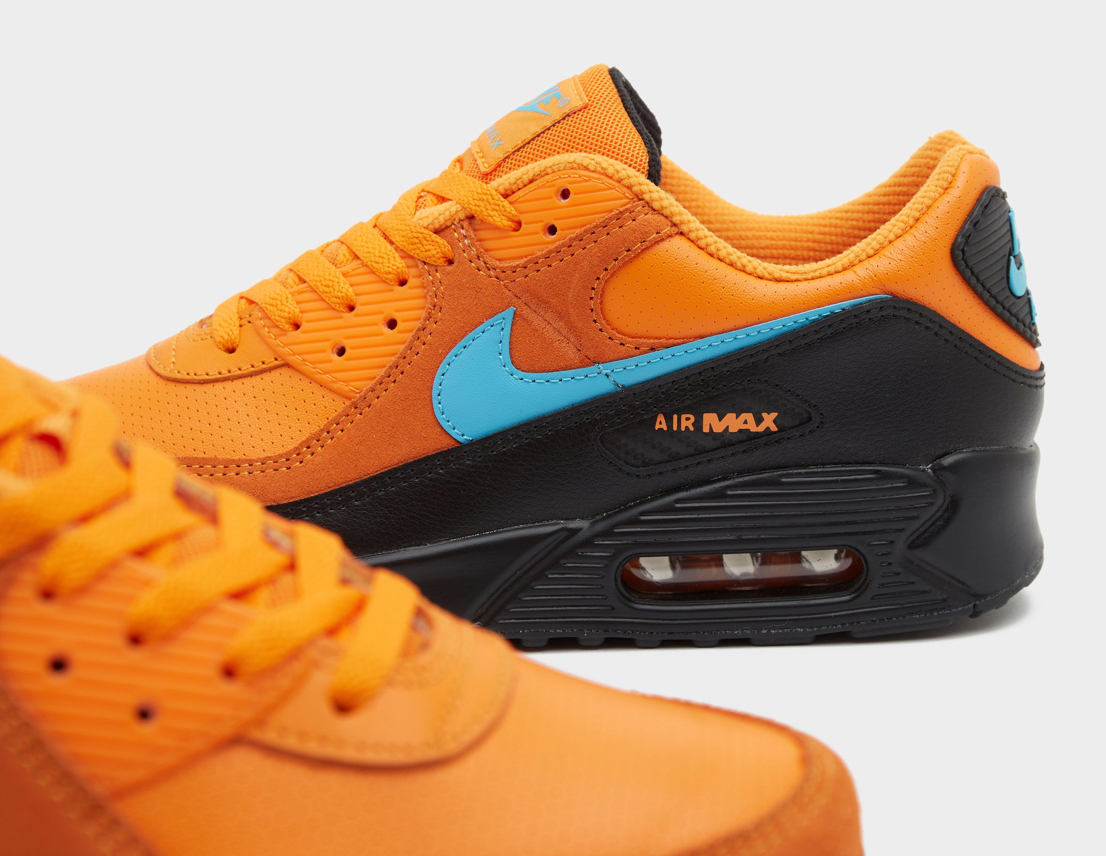 blue and orange nike air max 90