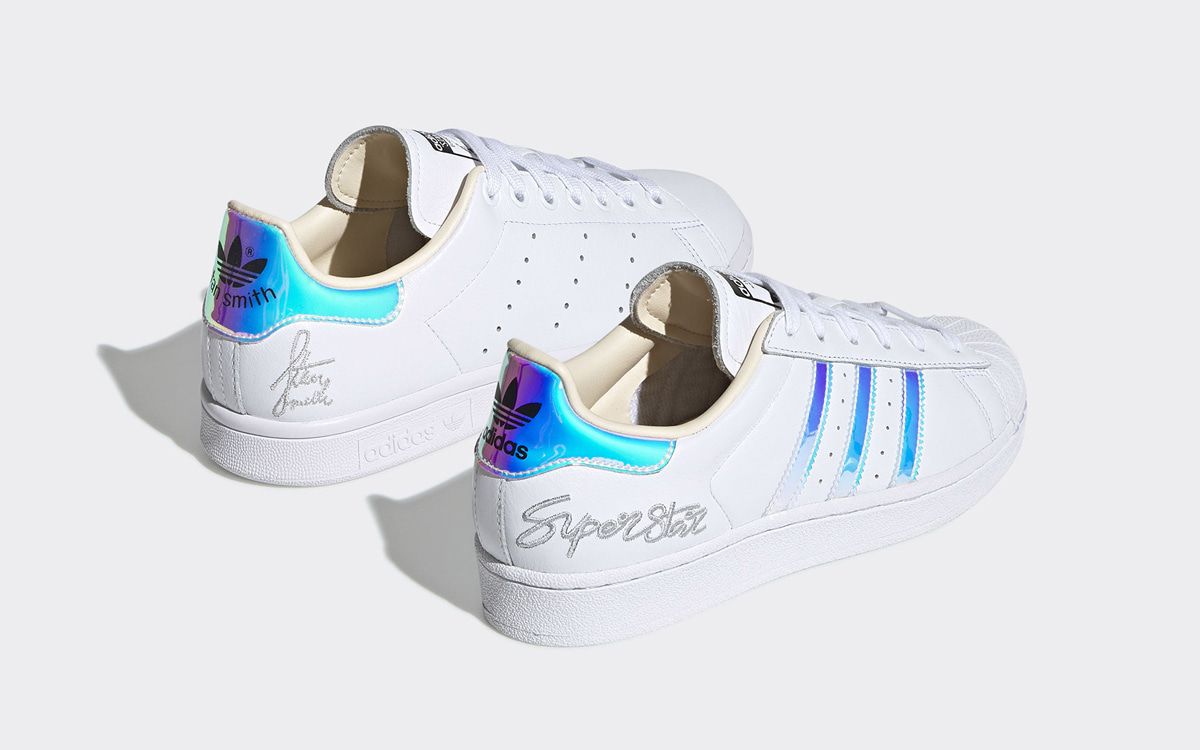 The Iconic Stan Smith and Superstar Arrive with Iridescent