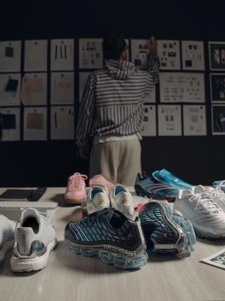 Product from the Messi-inspired World Cup™ Collection by Kith x adidas Football. Photo via Design District.
