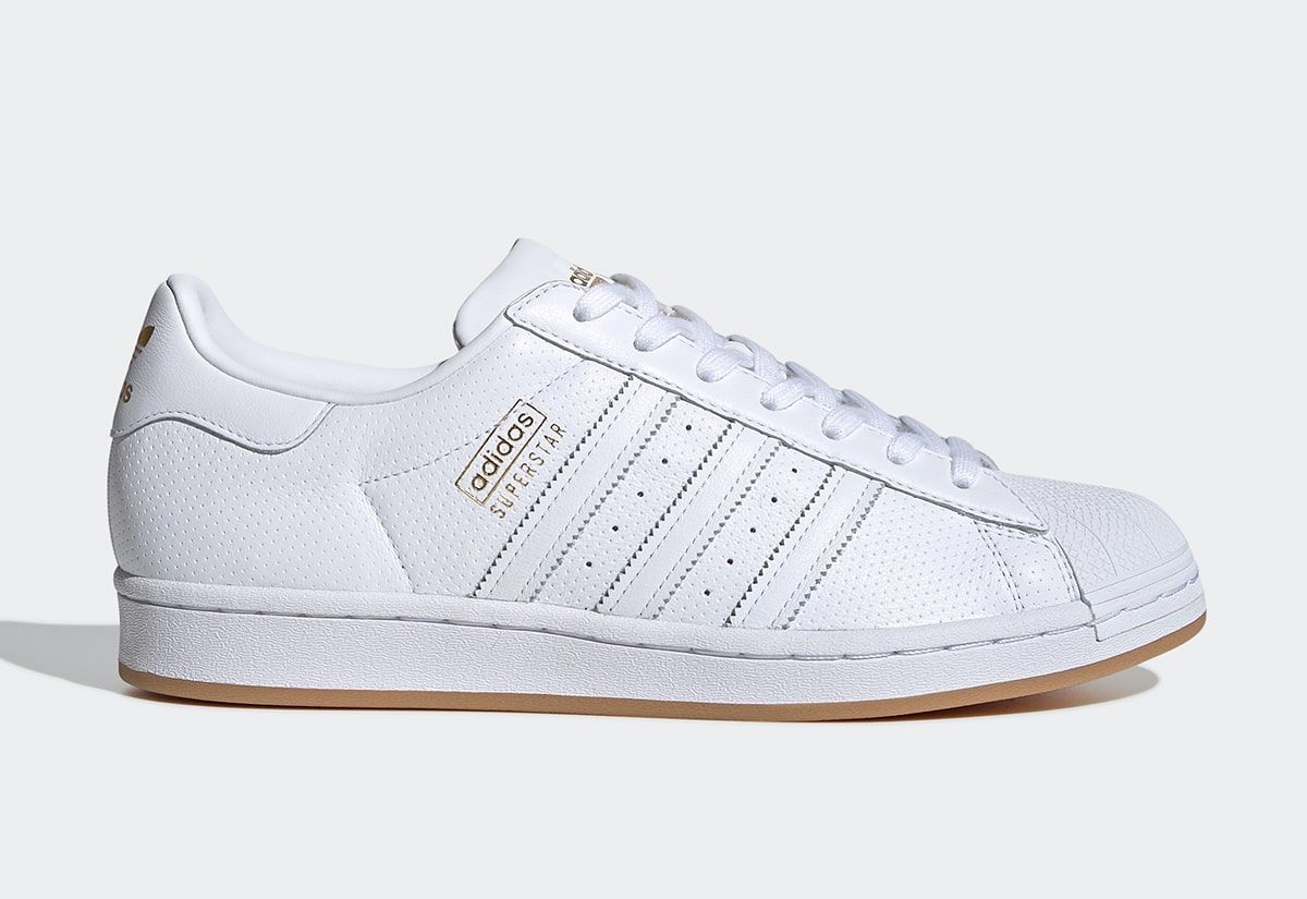 Broer essence Bederven This Perforated adidas Superstar Comes Garnished With Gum Soles | House of  Heat°