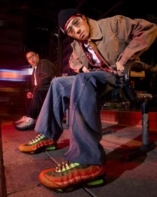 Campaign visual from Hong Kong's "City Pack" Air Max 95. Photo via Nike.