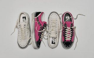 Vans Old Skool 36 Pearlized "Marshmallow" & "Fuchsia" options.