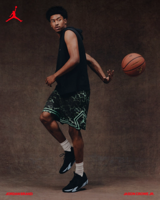 Jason Crowe Jr. for Jordan Brand. Photo via Jordan Brand.