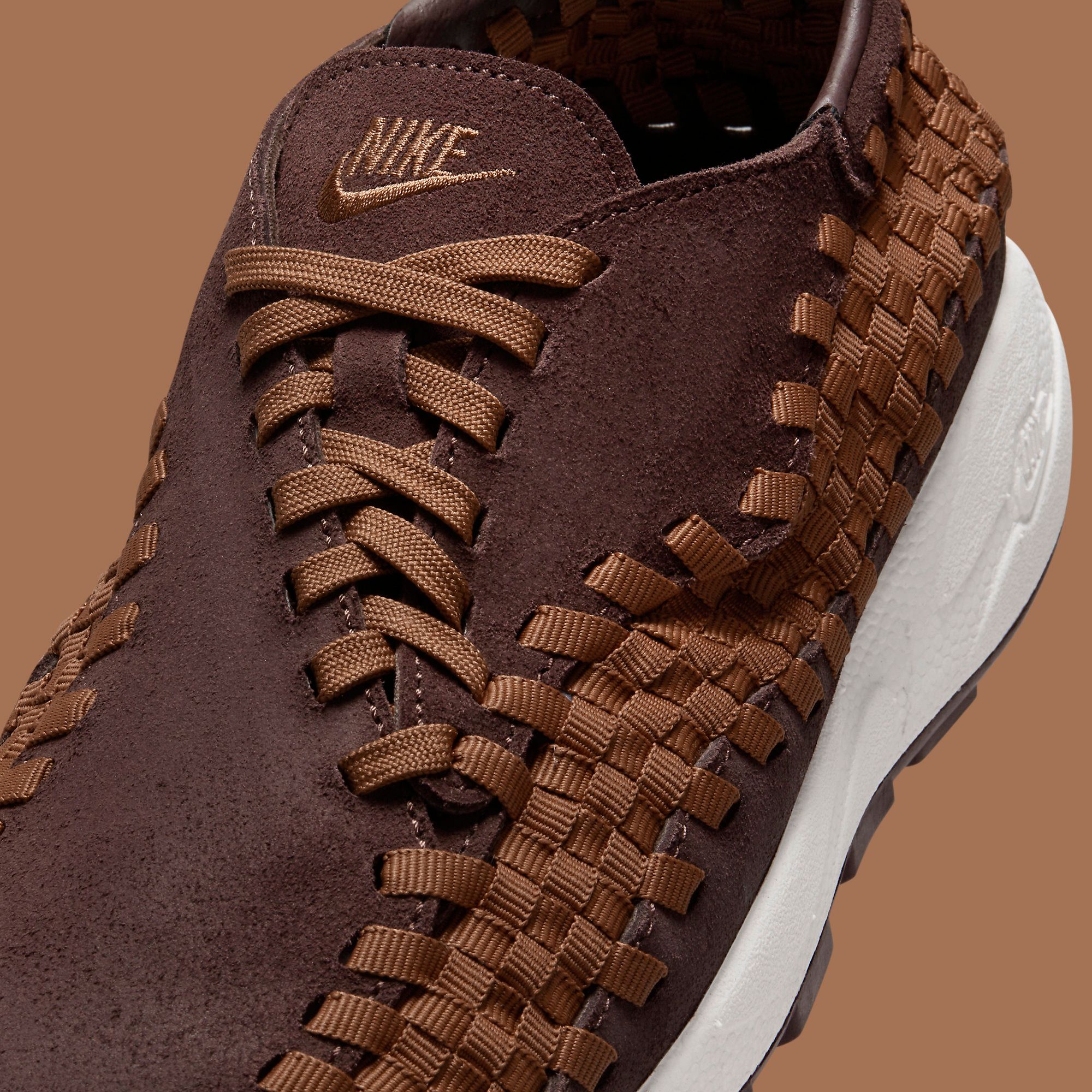 The Nike Air Footscape Woven Appears Earthy Brown Hues | House of