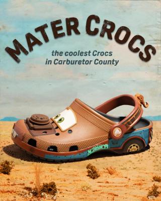 Disney Pixar x Crocs Classic Clog "Mater" Releases October 17