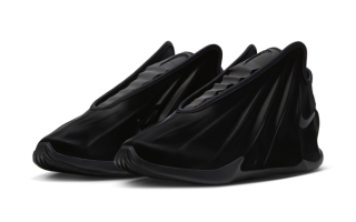 Nike G.T. Future "Triple Black" basketball shoe.