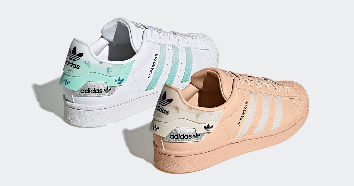 Two adidas Superstars Surface With Triple-Layered Overlays | House of Heat°