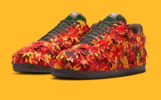 The Nike Air Force 1 Low LX "Leaf Camo" Features Removable Upper