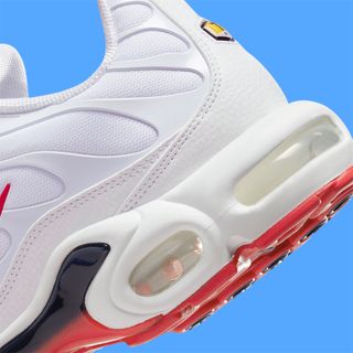 The Air Max Plus Appears in Another White, Red and Navy Scheme for ...