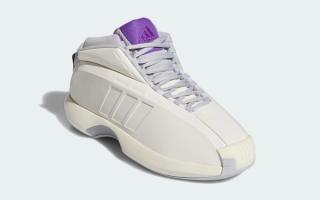adidas Grey crazy 1 cream white light solid grey active purple ig3735 1