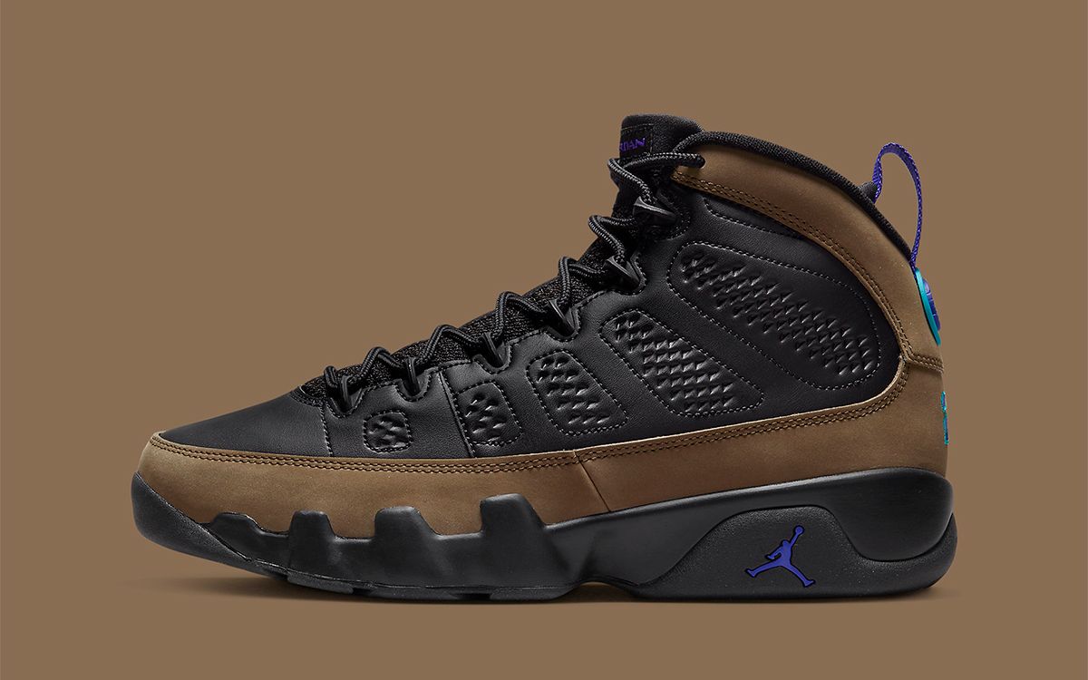 Jordan 9 sales olive green