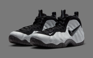 The Nike Air Foamposite Pro "Wolf Grey" Features a Reflective Finish