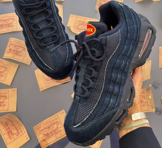Friends & Family edition of the Levi's x Nike Air Max 95 sneaker collaboration.