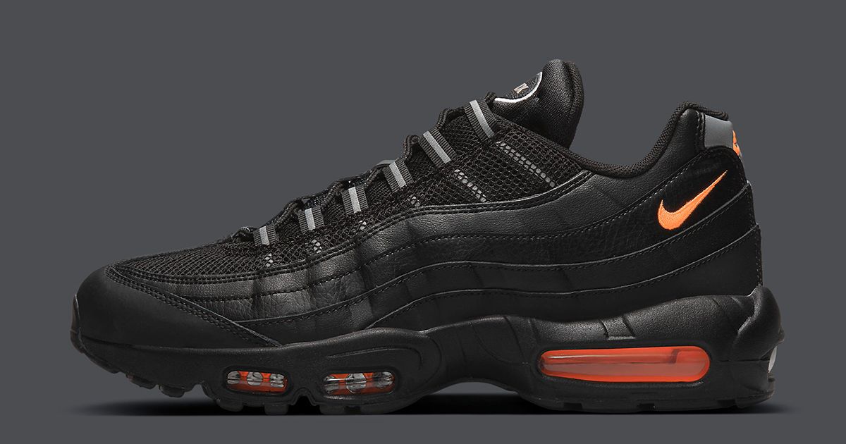 Available Now // Air Max 95 in Black and Orange | House of Heat°