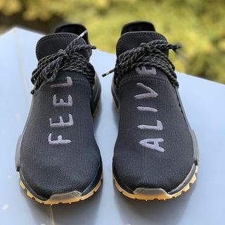 adidas x Pharrell Williams NMD Hu Feel Alive Black Gum 2