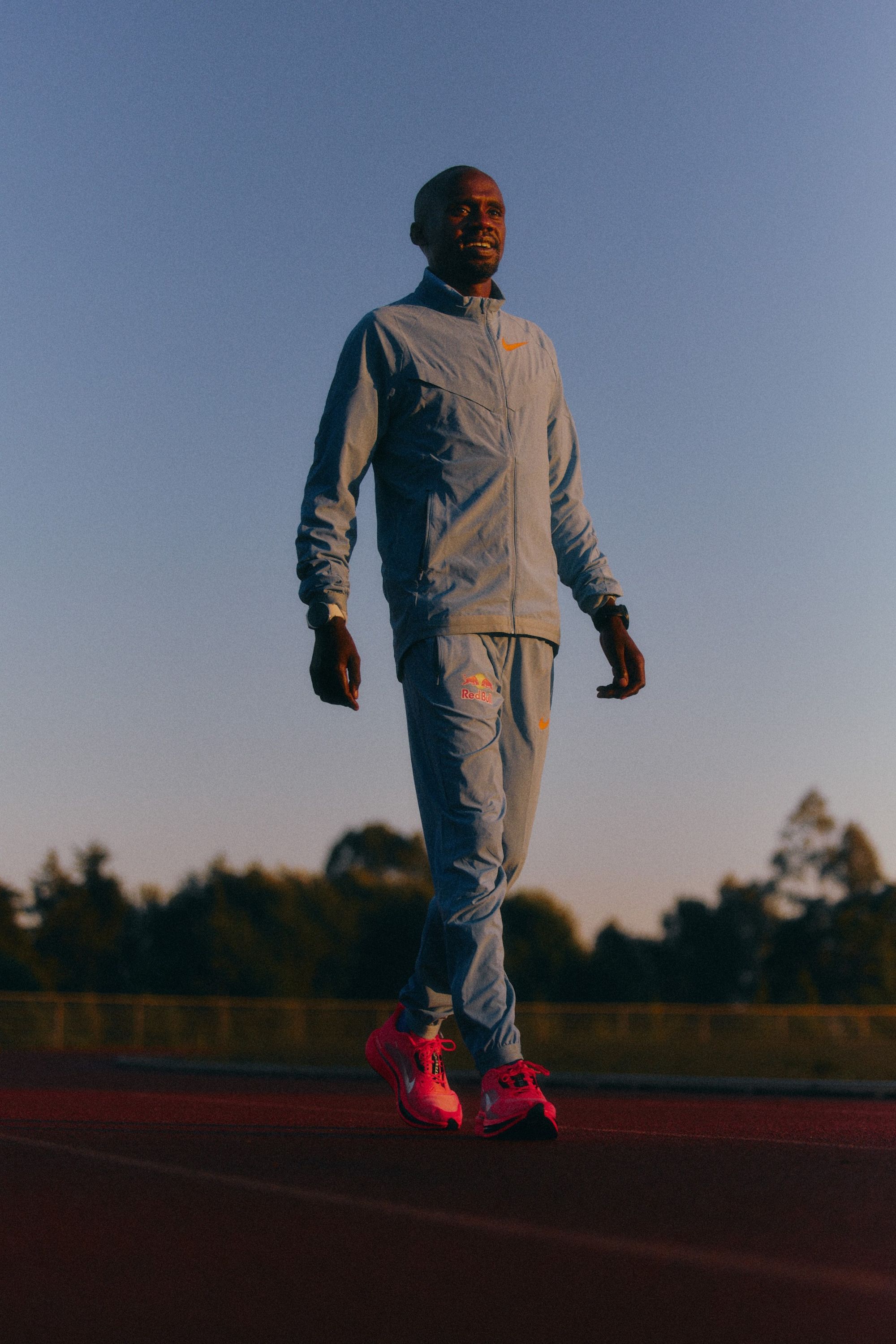 Jacob Kiplimo wearing the Nike Pegasus Plus 2. Photo via Nike.