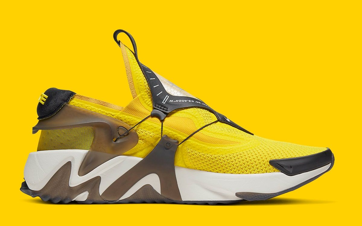 Nike adapt huarache outlet yellow