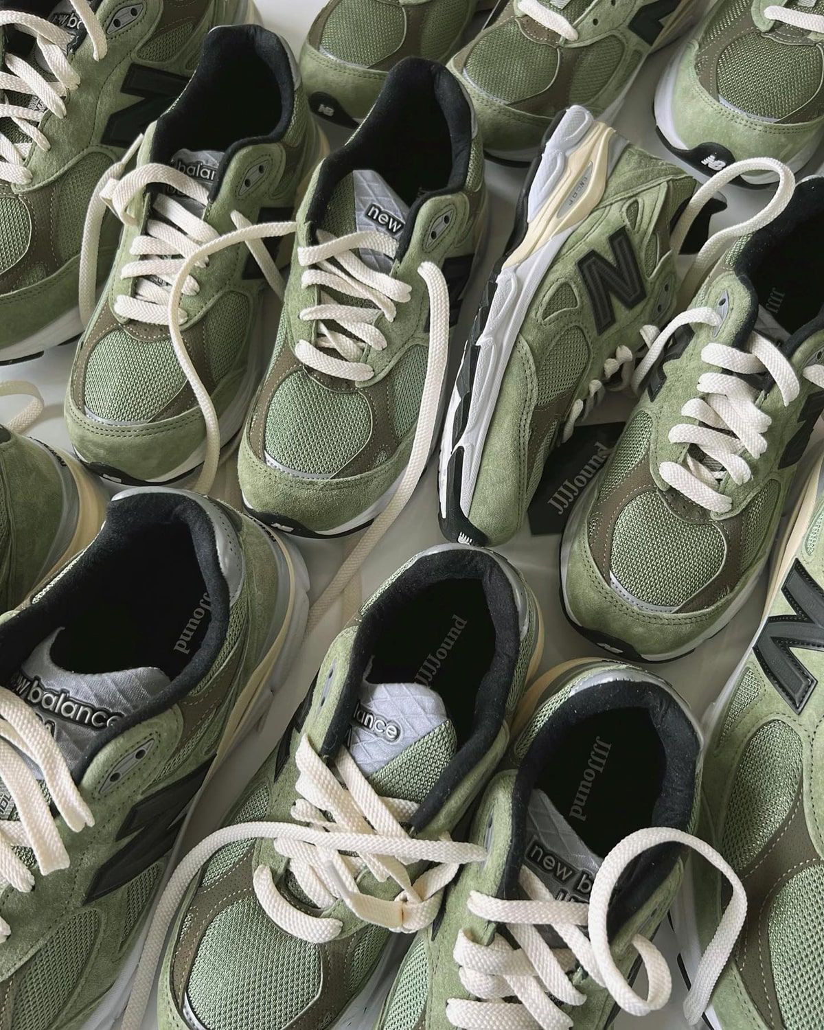 Where to Buy the JJJJound x New Balance 990v3 “Olive” | House of Heat°