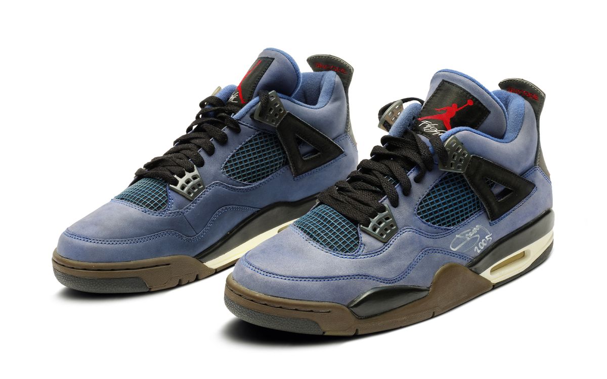 Oryginalny Eminem x Air Jordan 4 Encore 2005 podpisany Sotheby's