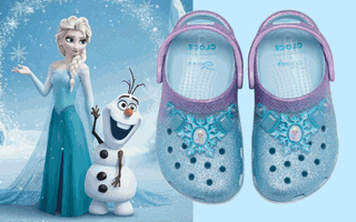 Elsa and Olaf Take Over Crocs Classic Clogs