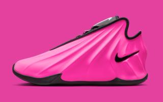 Nike G.T. Future "Hyper Pink" basketball shoe, part of Nike Basketball's "Unseen Hours" collection dedicated to the DMV.