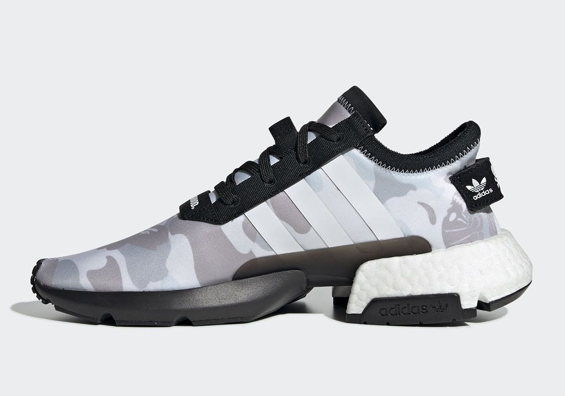 Official Looks at the BAPE x Neighborhood x adidas POD s3.1 | House of Heat°