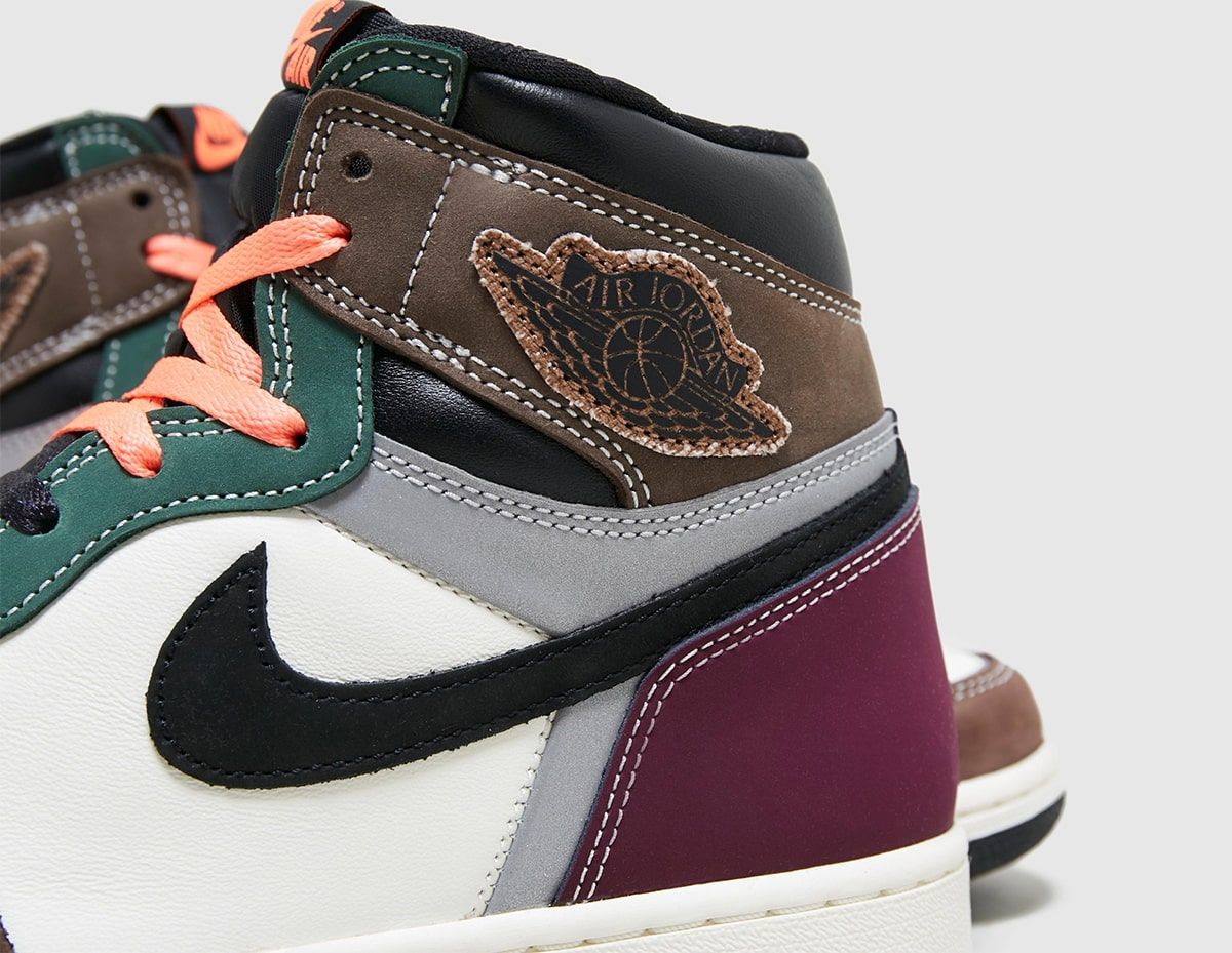 Air Jordan 1 Handcrafted Black Archaeo Brown Release